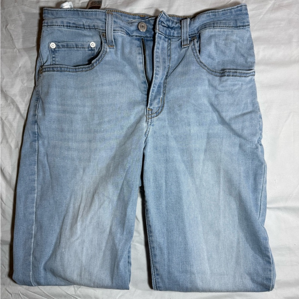 Women's High Rise skinny Light Blue Jeans